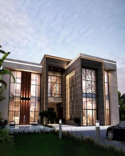 Modern Palm Villa